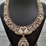 Peacock Diamond Haram design