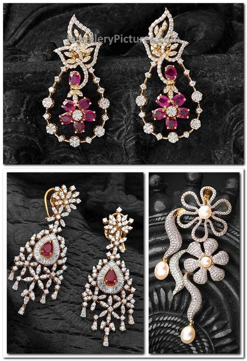 diamond-earrings design collection