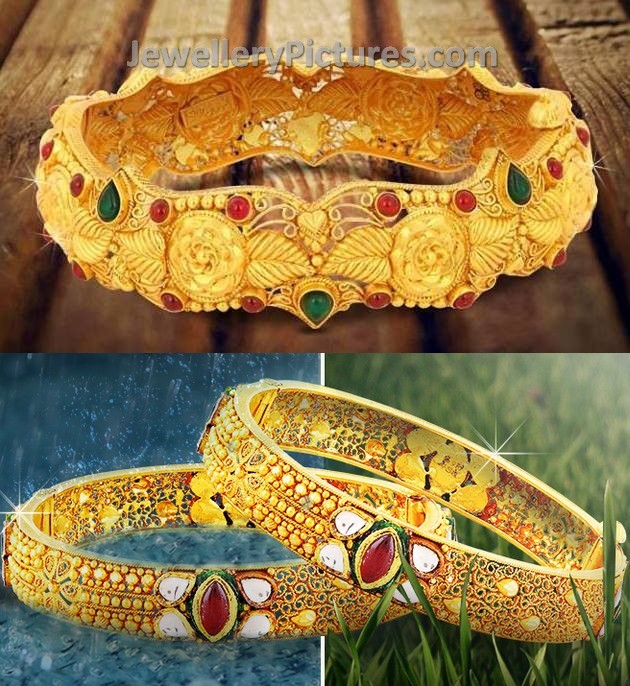 traditional gold bangles from malabargold