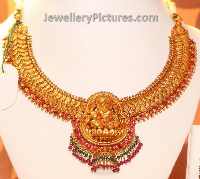 Antique Lakshmi devi Necklace 