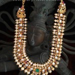 Polki Diamond South Sea Pearl Longchain