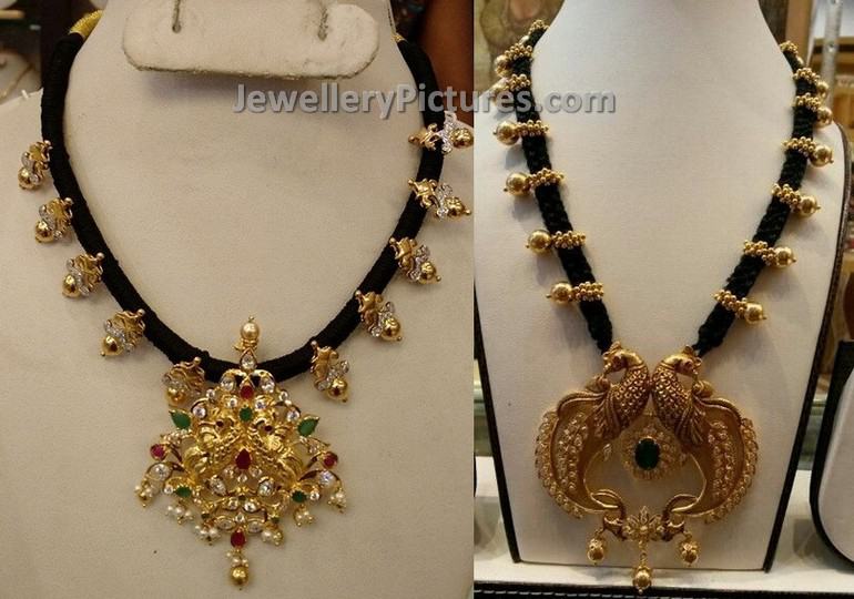 black Dori Muvvala necklace