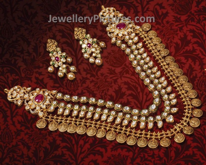 layered kundan kasumala necklace