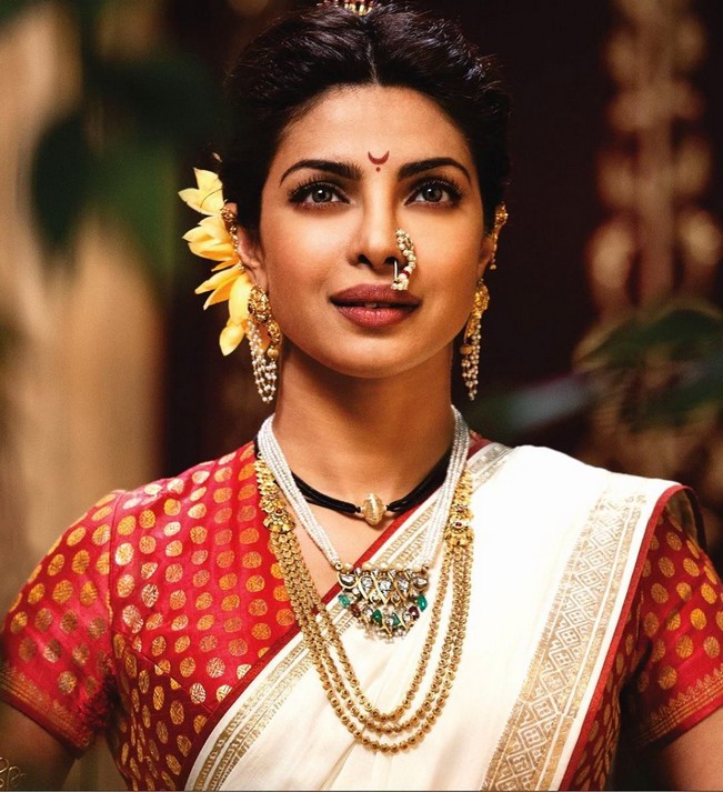 traditional maharashtrian jewellery worn by priyanaka chopra