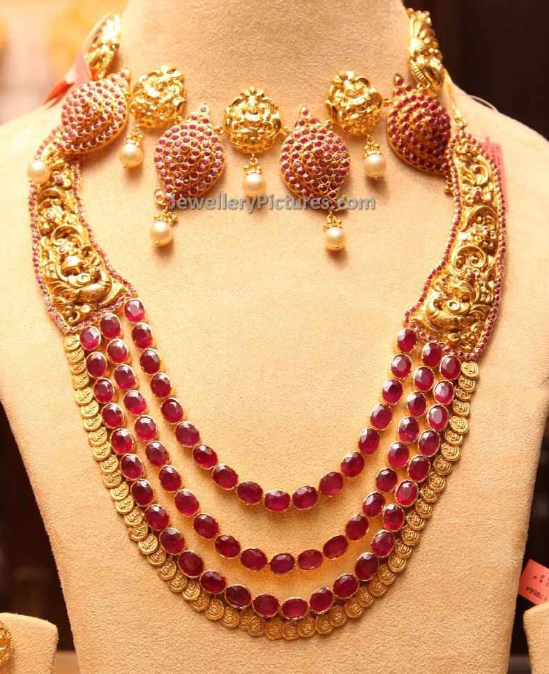 kasulaperu jewellery and ruby necklace