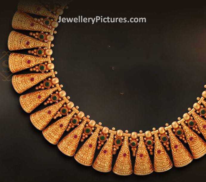 Antique Gold Jewellery Designs 