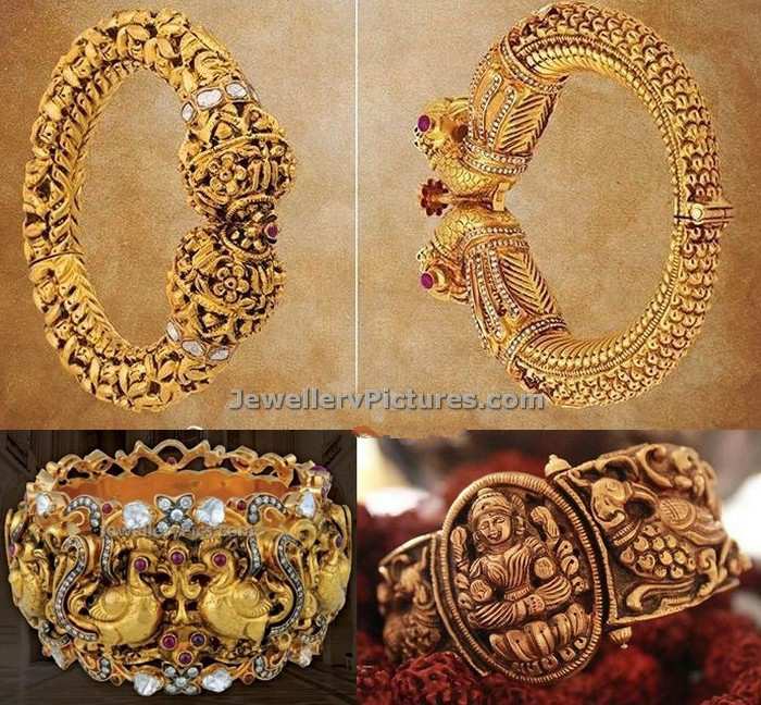 Gold Kada Designs - Jewellery Designs