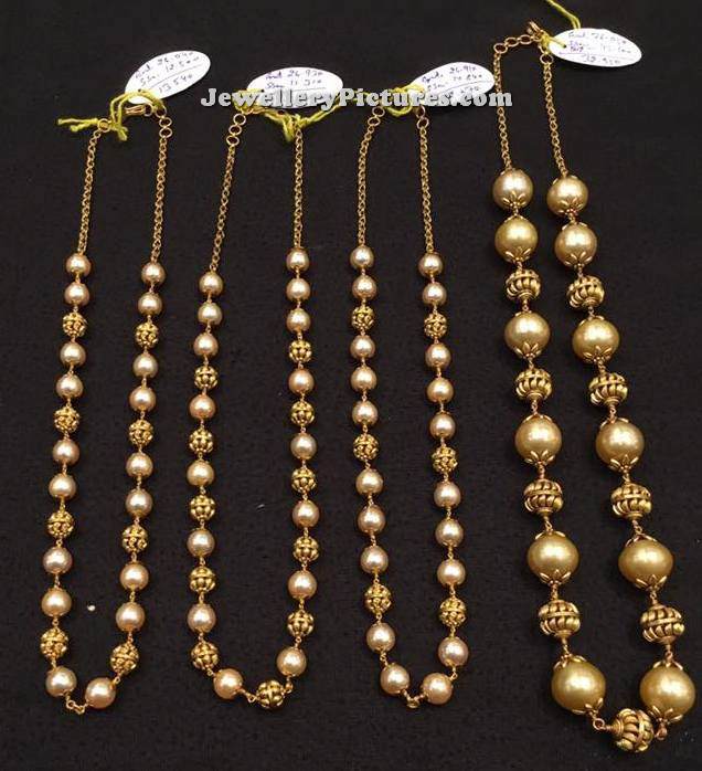 Pearl Jewellery Designs Catalogue 
