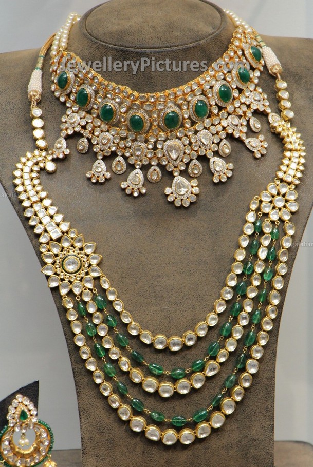 Kundan Jewellery Bridal set - Jewellery Designs