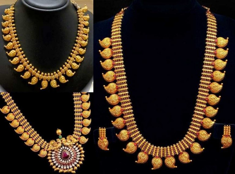 Top Mango Mala Designs - Jewellery Designs