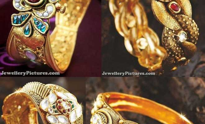 Antique Bangles Latest Indian Jewelry - Jewellery Designs