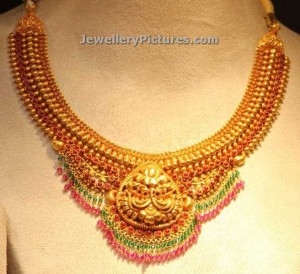 9 Simple Gold Necklace Designs - Jewellery Designs